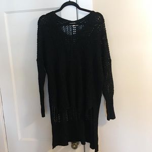versioned crotchet sweater